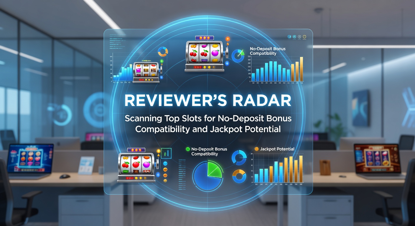 Vibrant slot reels spinning with jackpot meters climbing and bonus icons glowing, illustrating no-deposit play potential