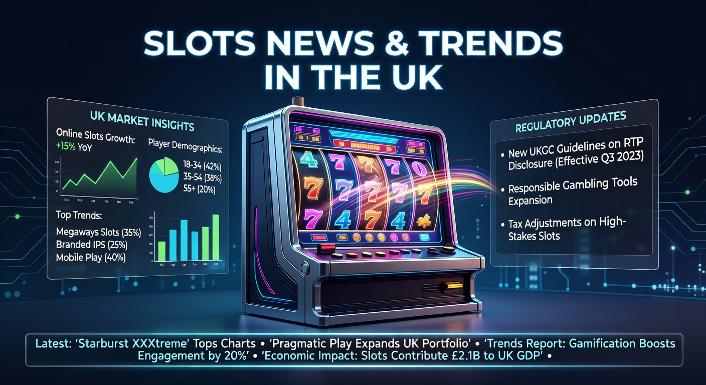 Graphic illustrating UK Gambling Commission stake limit tiers with slot reels and age group icons