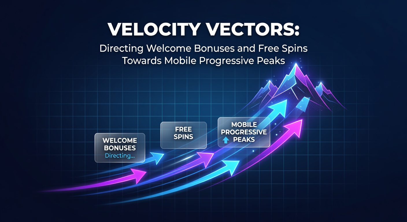 Close-up of a mobile phone screen displaying a progressive jackpot meter nearing its peak, with bonus icons and velocity arrow overlays indicating directed spins